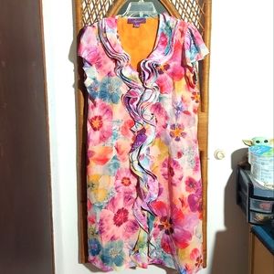 Vintage Floral Dress
